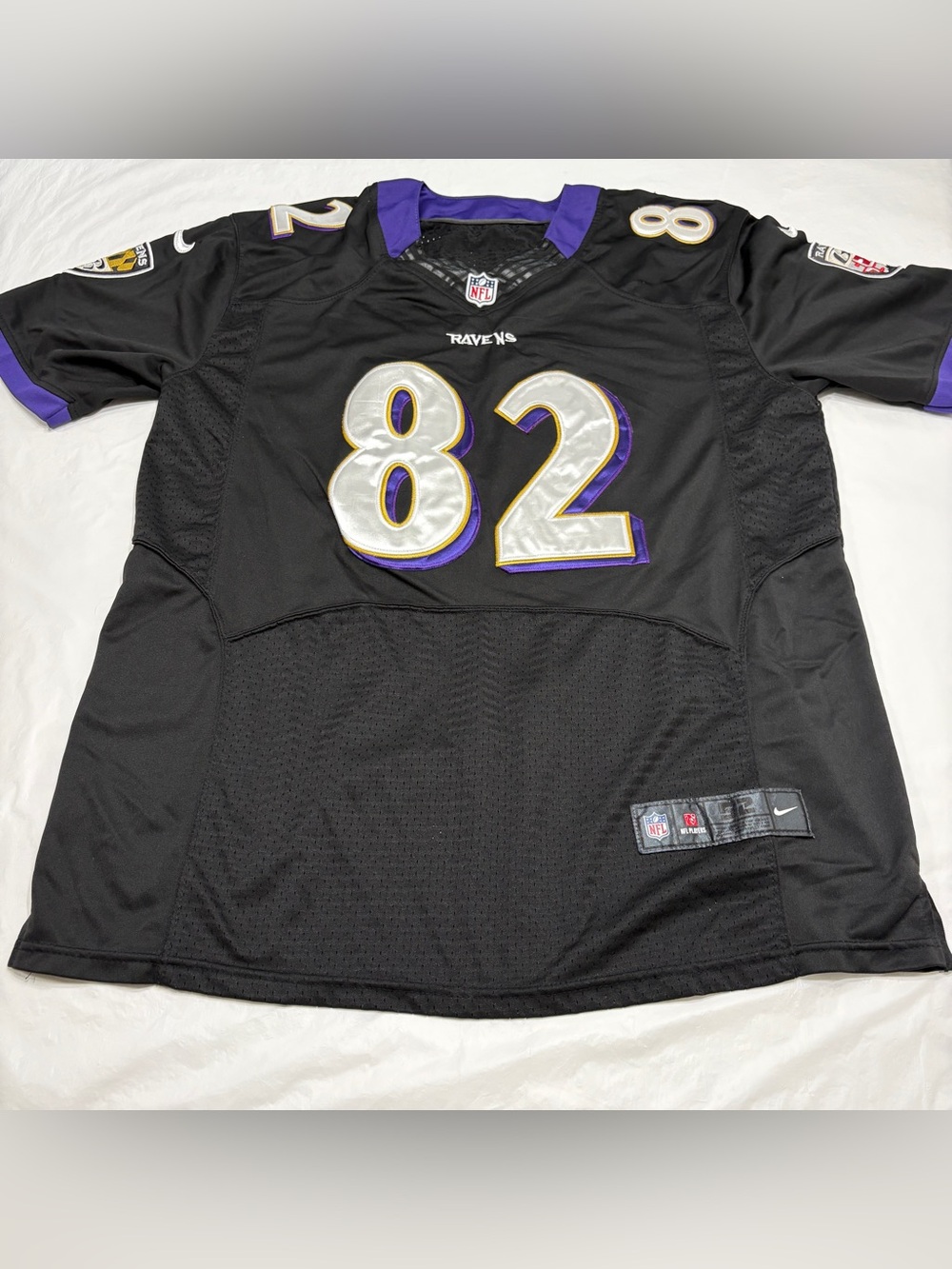 Nike On Field Jersey Torrey Smith #82 Baltimore Ravens Men’s 52 XXL
